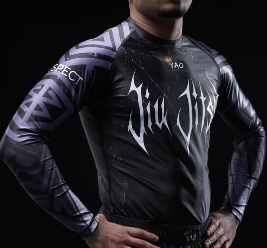 YAO Premium BJJ Rashguard – Long Sleeve
